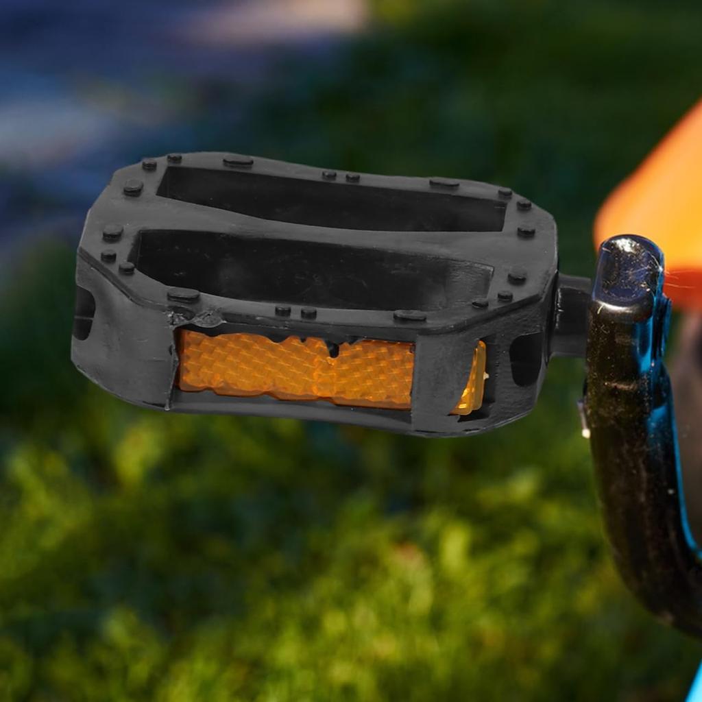 Sosoport Children's Bicycle Pedals Made of Non-Slip Plastic, Wide Compatibility,