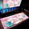 Cartoon Girl Computer Keyboard Mats XXL PC Gaming Carpet Hololive Hakui Koyori  Pink Mouse Pad Large HD Printing Anime Table Rug