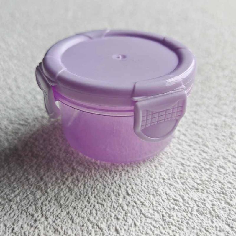 1/3/6Pcs Food Grade Mini Storage Box Baby Supplement Seasoning Sauce Packaging Storage Box Microwave