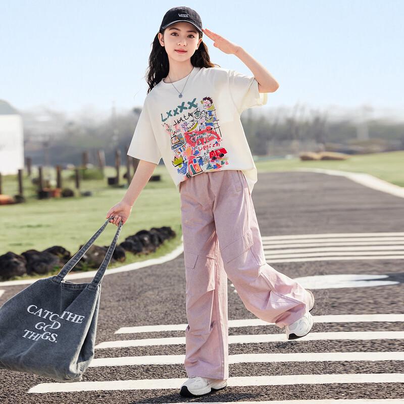 Yinfou Girls  Summer Sporty Two-Piece Set 150