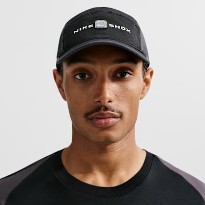 Nike Cotton Baseball Caps Unisex Black/Coal Black/White L/XL