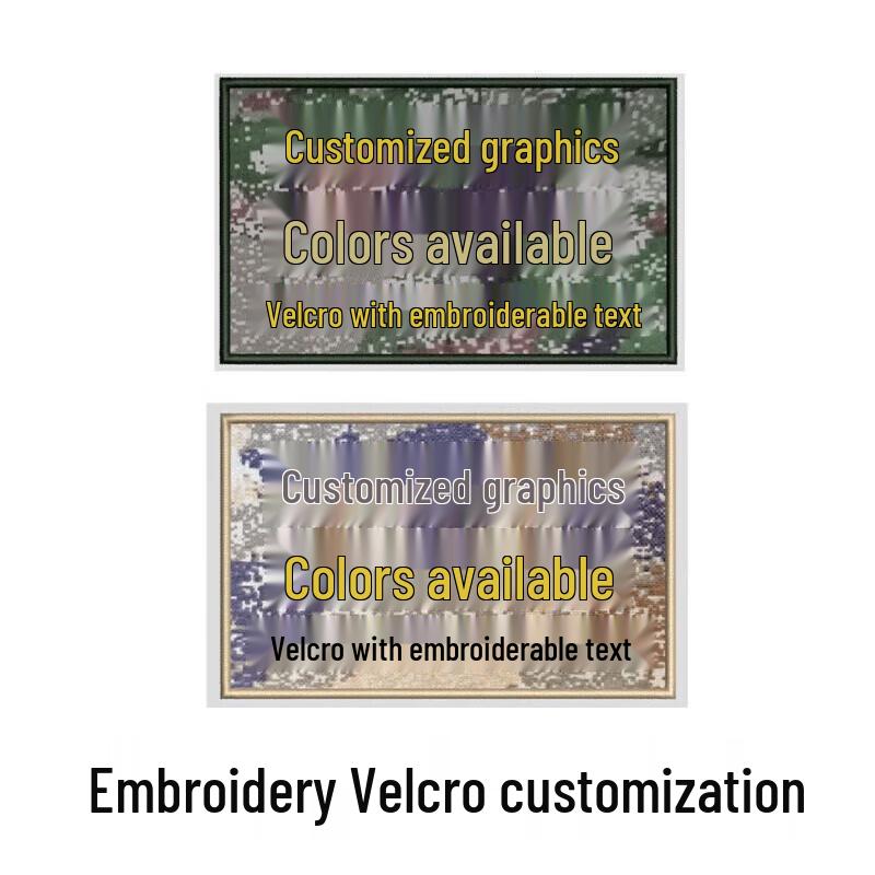 Customizable Tactical Velcro Patches Style 3