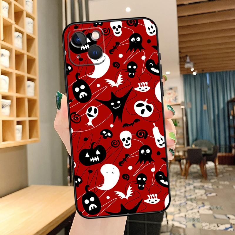 Halloween Aesthetic Phone Case For iPhone 15 Pro Max 14 13 12 11 16 17 Pro Max mini 15 16 Plus 16e 17 Air Cover