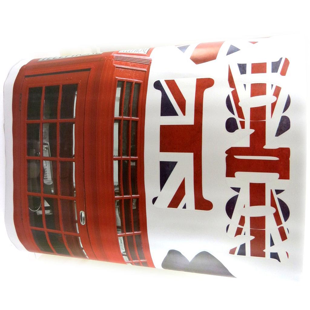 Les Trésors De Lily [L4989] - Sheet of 'So British' Telephone Stickers (50x70 Cm)
