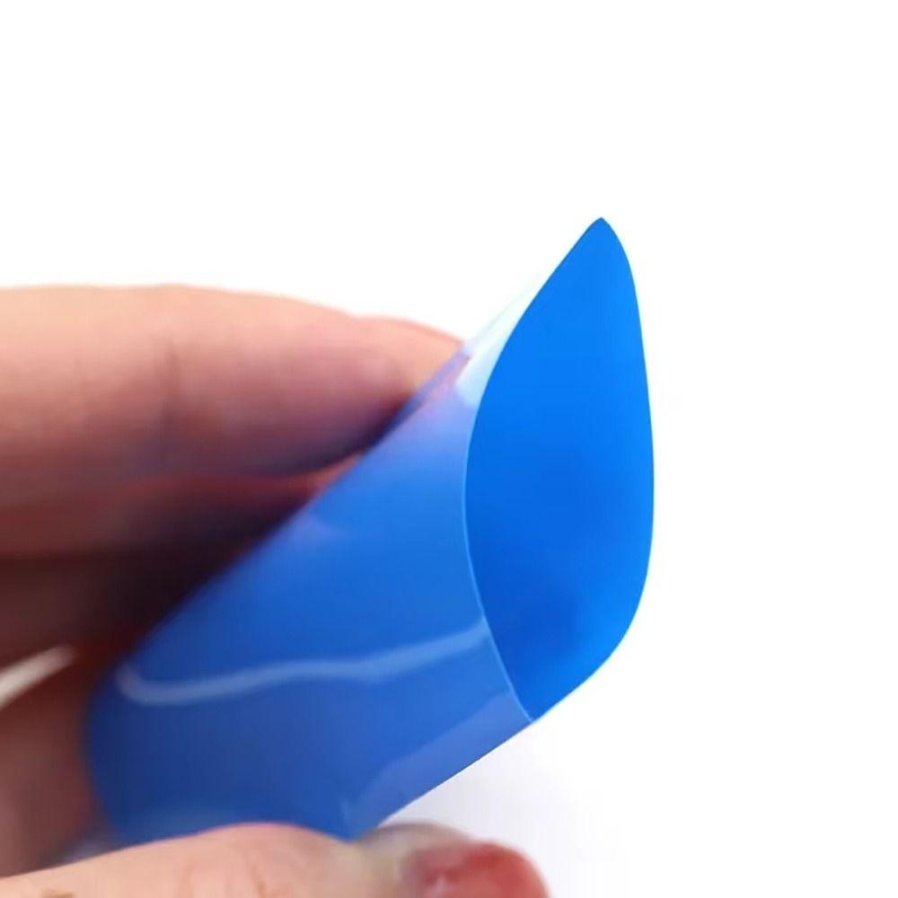 200Pcs/Pack Li-ion Wrap Heat Shrink Tube Single 18650 Battery Flat Shrinkable Film PVC Tape Sleeves