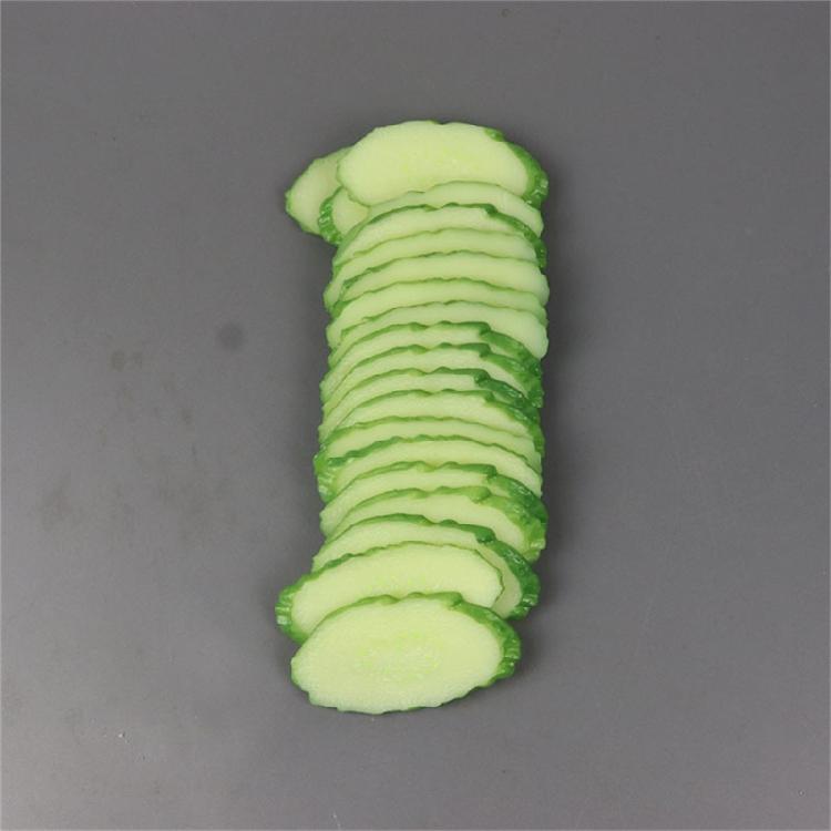 Simulation Cucumber Slices Food Model Kitchen Photography Restaurant Display