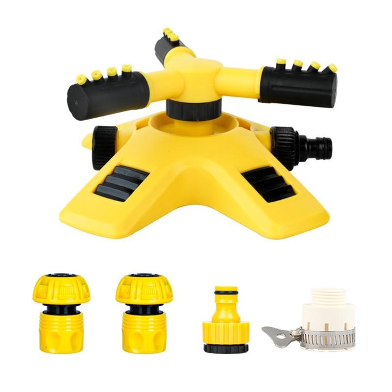 Rotating Irrigation Sprinkler 360 Degree Automatic Rotating Garden Coverage Water Sprinkler Irrigation Water Sprinkler