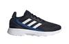 Adidas Neo Runfalcon ZedRunning 'Black Blue' Fabric Comfortable Low top Kids' Running Shoes Dark Blue FV9600