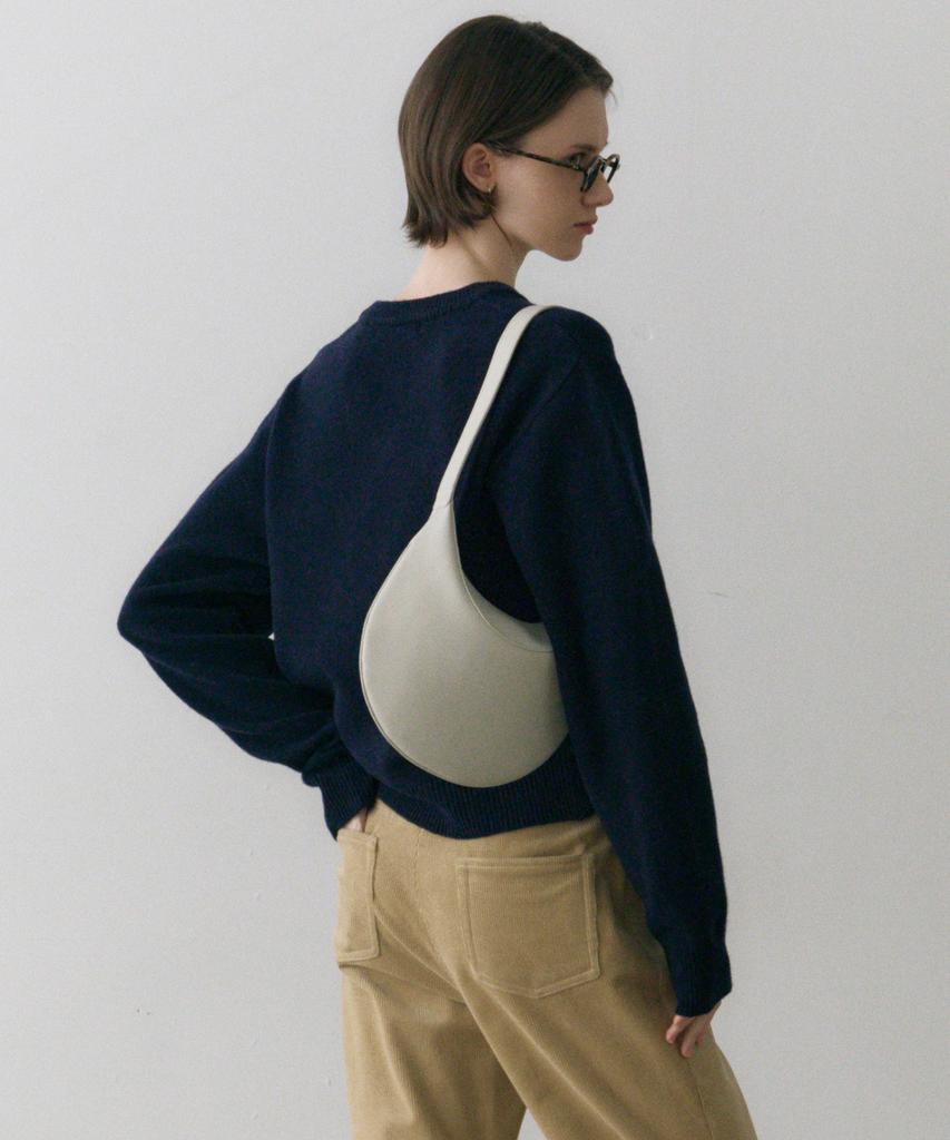 Ostkaka Slouch Mini Hobo Ivory