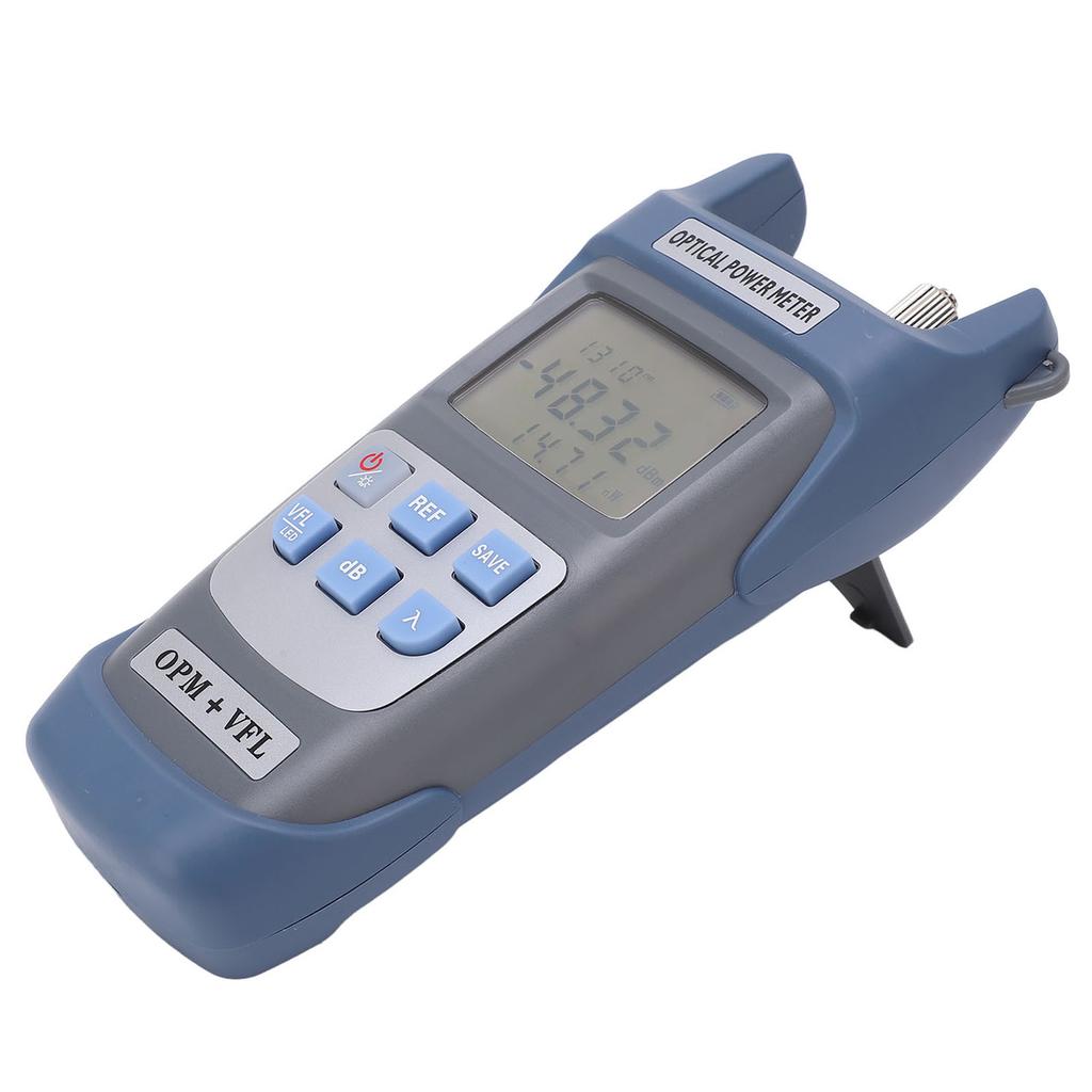 Optical Power Meter Calibration Function Fast Accurate Fiber Cable Detector with LED Light 30KM 30MW ‑70 To +10dbm
