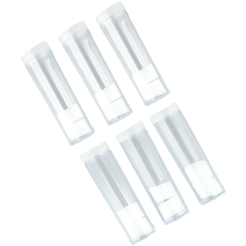 Coin Collection Box Plastic Protection 10 Pieces Clear