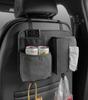 Suzuki Jimny Car Seatback Storage Compatible with All Series Suzuki Storage Box with Tissue Drink Cup and Leather Backseat Large Capacity Car Seatback