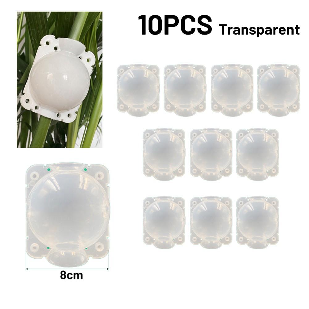 10pcs 5/8CM Equipo de Enraizamiento de Plantas Bola de Propagación de Alta Presión Estuche de Cría de Injertos Bola de Vivero para Plantación y Crecimiento de Raíces