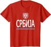 Serbia Tshirt Serbian Flag Srbija Souvenir Love Unisex TShirt Short Sleeve Casual 100 Cotton ONeck Summer Shirt
