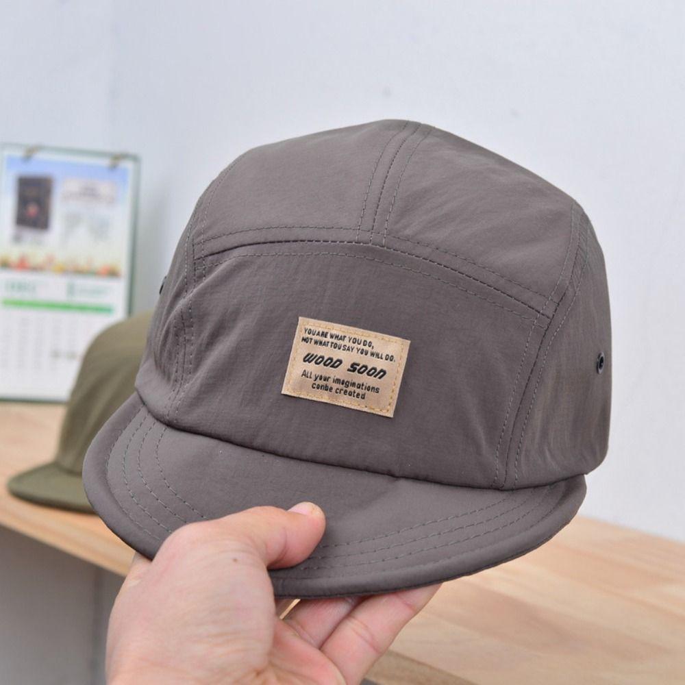Breathable Quick-drying Baseball Cap Soft Top Hip-hop Cap New Snapback Hat