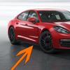 ADB2   2PCS Car Styling GTS Body Emblem Badge Sticker For Porsche Panamera Spyder Carrera Macan Boxster Cayman Cayenne 971 911 718