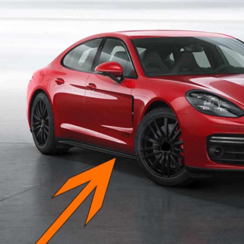 ADB2   2PCS Car Styling GTS Body Emblem Badge Sticker For Porsche Panamera Spyder Carrera Macan Boxster Cayman Cayenne 971 911 718