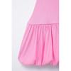 Kaslead New Arrival Women's Clothing Fashion Style Fashion Silm Balloon Style Rib Dress 0085361