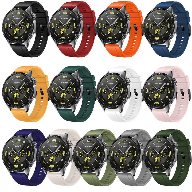 Official Silicone Strap for Huawei GT4 46mm Classic and Stylish 22mm Watch Strap Compatible with Huawei GT4 46mm Watch 22mm Band