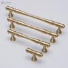 Qiansi HK0144 Gold Kitchen Cabinet T-Bar Handle Wholesale Furniture for Bedroom & Outdoor Dresser Cupboard & Drawer Pull Knob