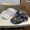 Baseball Cap Women Summer Korean Style Sunscreen Flower Printed Baseball Cap Casual Breathable Adjustable Sun Hat Visor Snapback