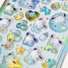 New Product Hot Stamping Crystal Relief Sticker Kulomi Melody Jade Guigou Solid Three-Dimensional Sticker