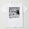 Radiohead band graphic Vintage Unisexs TShirt Unisex ONeck 100 Cotton Short Sleeve Y2k Oversized Fashion Popular Tee For Fans