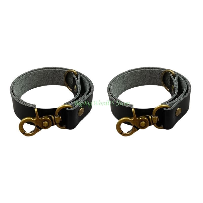 

24TE Simple Curtain Buckle Leather Curtain Tie Backs for Living Room Decoration чорний