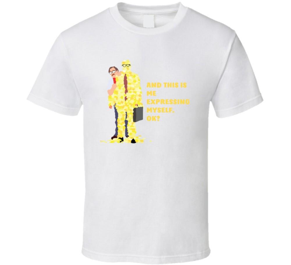 

Office Space Poster And This Is Me Expressing Myself. Ok T Shirt 4XL