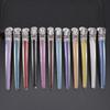 12pcs/set Pink Cutting Hair Clamps Long Fixed Hair Pin Makeup Styling Tools  Professional