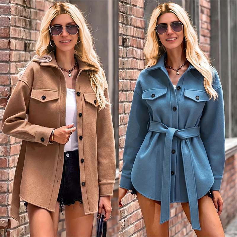 Women's Fashion Short Jacket Casual Windbreaker Jacket