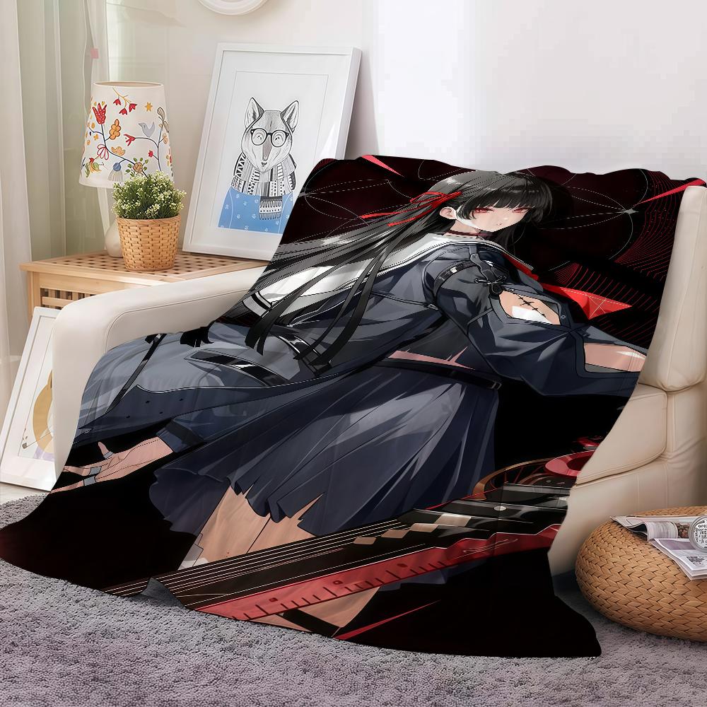 Wuthering Waves CHISA Blanket Warm And Soft Suitable For Bedroom Living Room Sofa Bed Office Travel Camping