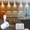 TuyuBEE 5-Color Adjustable Track Light, 10W Integrated LED Light (85W Equivalent), Bright Track Light, High Color Rendering CRI90+, 2700K-6000K,