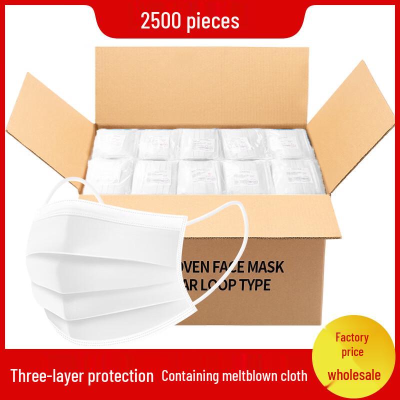 Hanyou Disposable 3-Ply Protective Face Masks