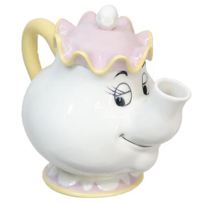 Disney and the Potts Teapot SAN2690 "Beauty Beast" Mrs. (3D)