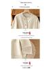 Women's Autumn Zen Cotton Linen Shirt Jacket with Frog Buttons