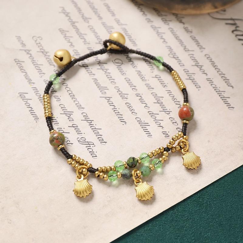 Vintage exotic style woven bracelet niche design Tibetan hand rope women's bracelet accessories