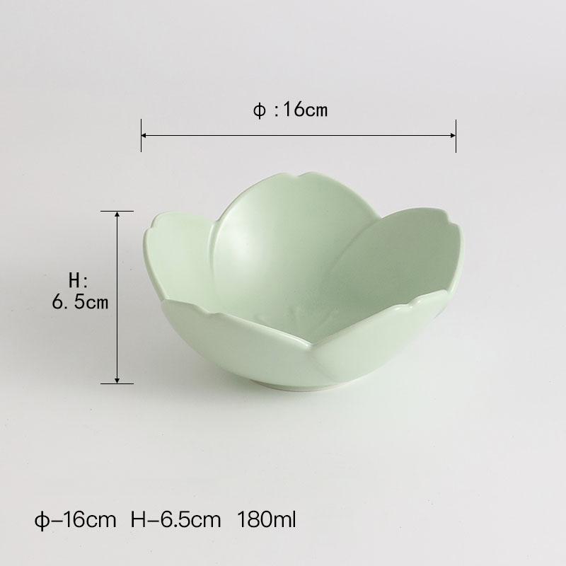 

Творческая керамическая миска в форме лотоса, миска для фруктового салата, миска для десерта, миски для пасты, особая посуда для молекулярной кухни