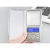 Pocket Digital Scale, 0.01g-500g Precision, Portable Weighing Scale, Professional Grade Electronic Balance with English Buttons and Instruction