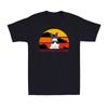 Bester Kaninchen-Papa aller Zeiten Vatertagsgeschenk Lustiges Vintage Neuheit Baumwoll-T-Shirt für Herren
