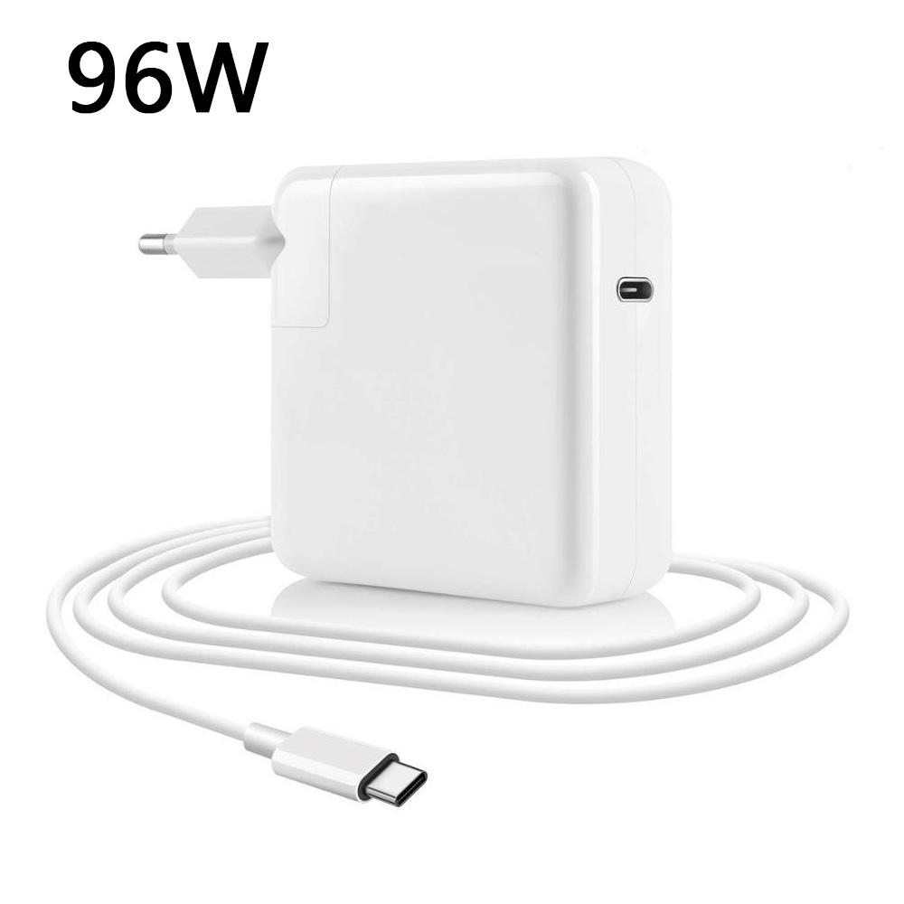 

30W 60W 87W 96W USB C Charger Power Adapter for MacBook Pro 16, 15, 13 inch, New Air 13 inch 2020/2019/2018,Works with Type C PD білий