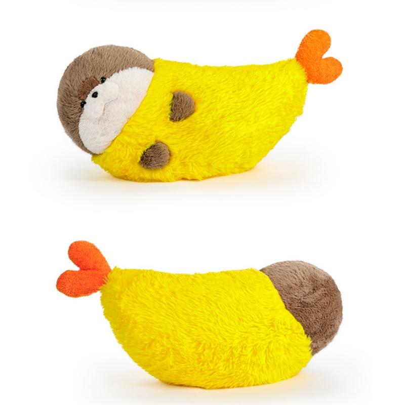 Cute Sushi Seal Plush Toy Lifelike Stuffed Animal Soft Pillow Cushion For Kids