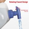 Food Grade Water Storage Containers Long Term for Outing Camping Fishing Rotating Faucet Design
