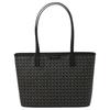 Full Print Vintage Floral Canvas Tote Bag Women Tote Bags Black 147748-001