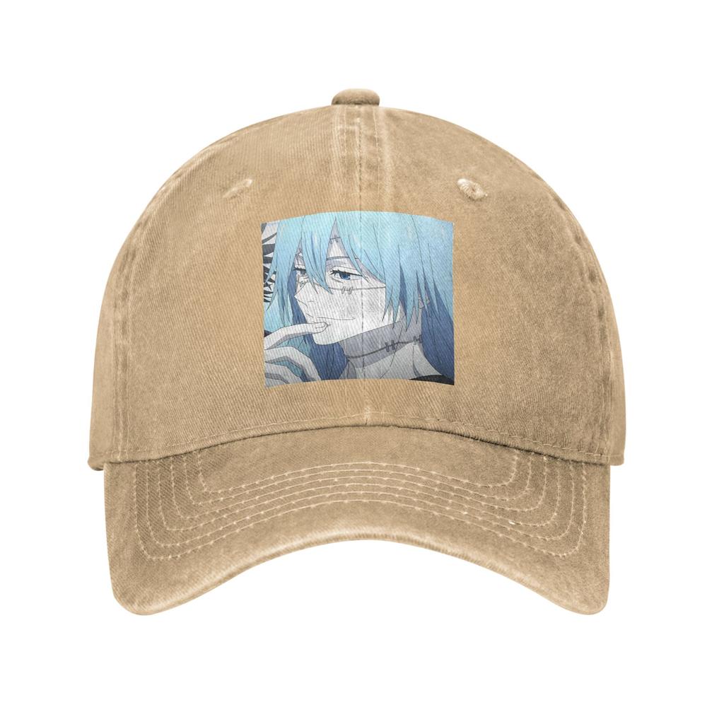 Jujutsu Kaisen Mahito Anime Denim Cap Casual Baseball Caps Adjustable Hat Summer Unisex Baseball Hats