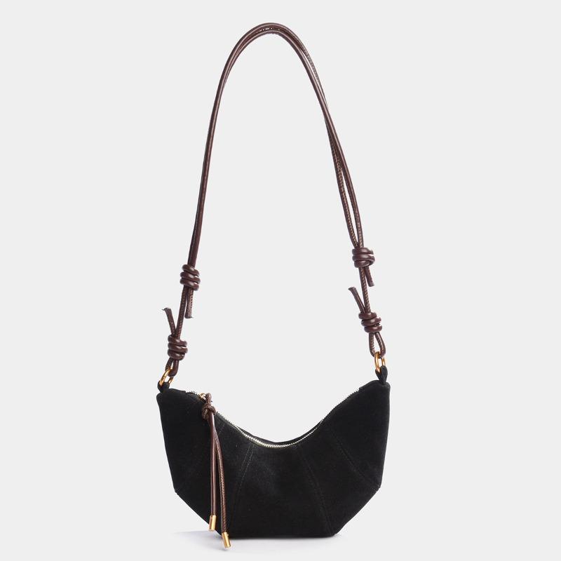 Retro Underarm Small Bag, Women's Croissant, Versatile Crossbody Dumpling Bag