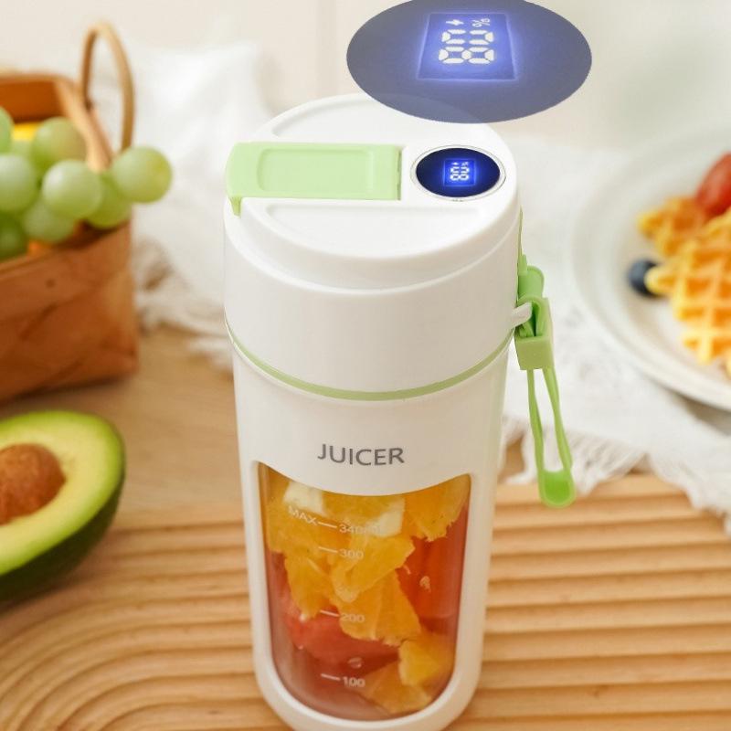Portable Multi-functional Electric Juicer Cup for Home and Outdoor Use оранжевый