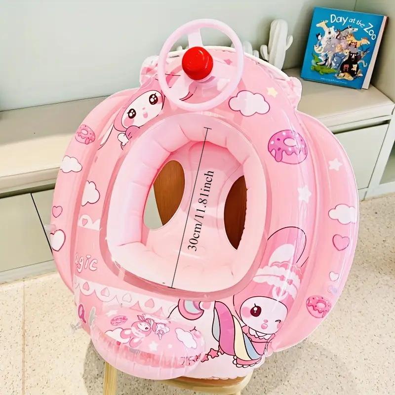 Summer 2026 Outdoor Steering Wheel Swimming Ring with Various Cartoon Designs A Must-have Swimming Toy and Water Accessory