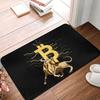 Bitcoin Cryptocurrency Crypto Digital Code Doormat Mat Anti-Slip BTC Blockchain Bath Kitchen Garage Rug Carpet 40*60cm