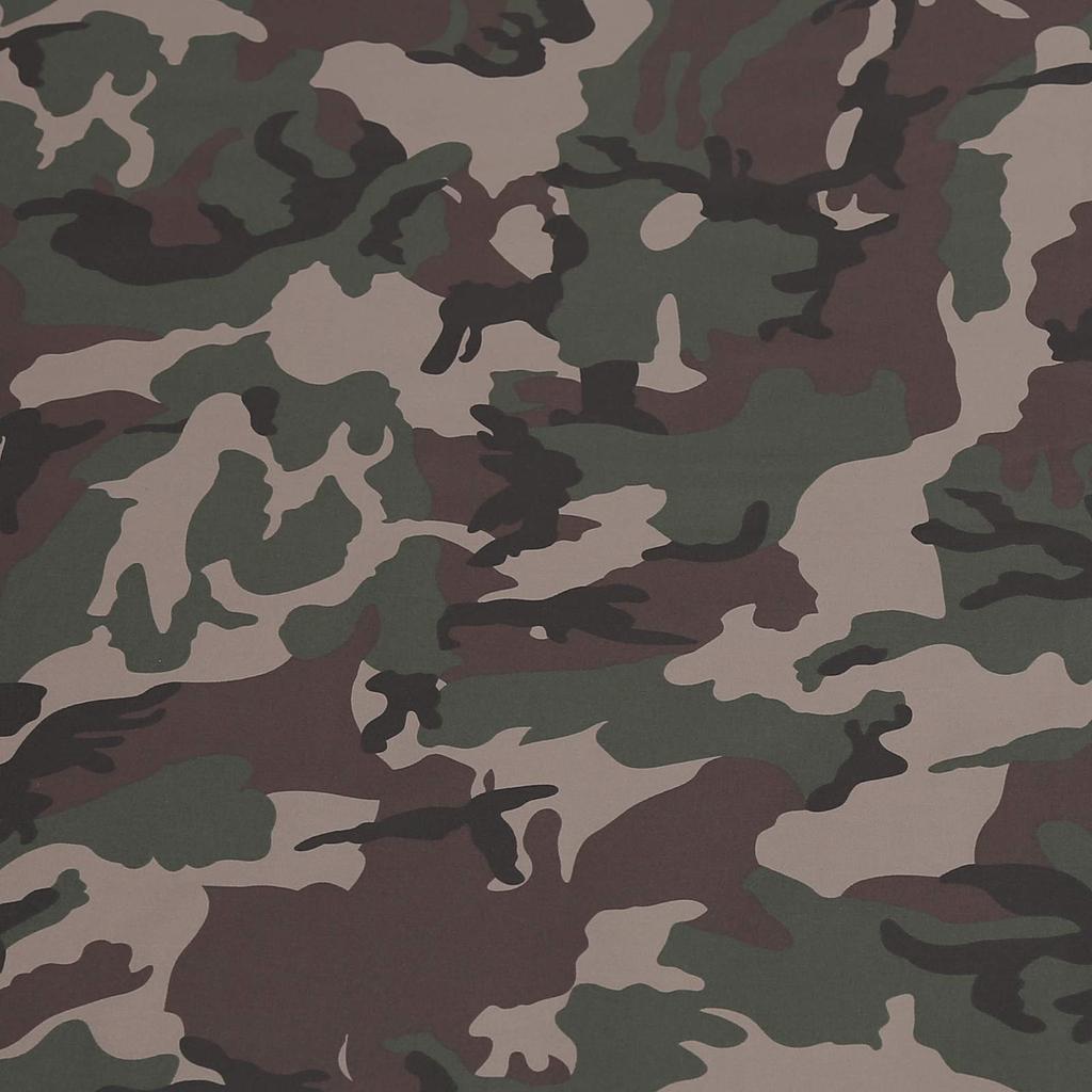 Adjustable Floor Armchair Army Green Fabric